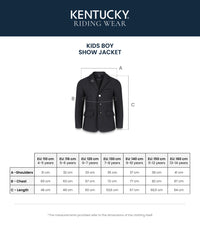 Kentucky Horsewear Lyon Kids Boy Show Jacket
