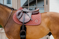 Kentucky Horsewear Saddle Pad Onion Quilt 3d Logo Jumping