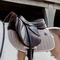 Skin Friendly Saddle Pad Velvet Dressage