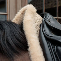 Saddle Pad Fake Fur Plaited Quilt dressage