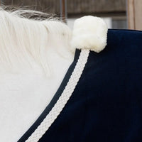 Fleece rug plaited rope 125-5'9