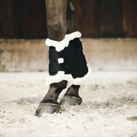 Turnout boots leather hind short
