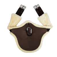 Sheepskin anatomic stud girth