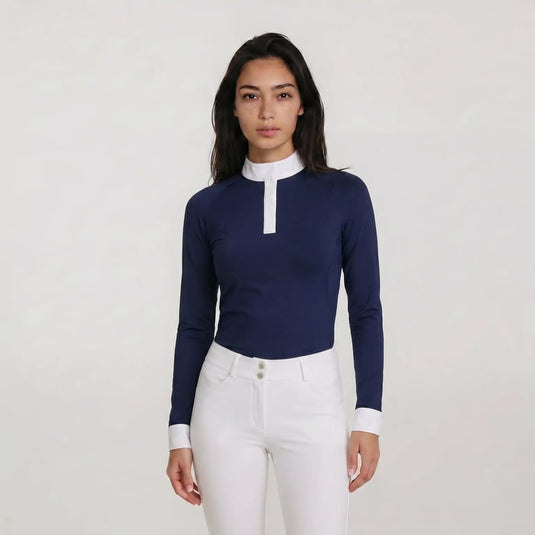 Kentucky Horsewear Show Shirt Women Classic Long Sleeve