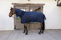 Kentucky Horsewear Horse raincoat Hurricane with stirrup holes