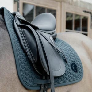 Kentucky Horsewear Saddle Pad plaited 3d logo dressage