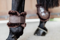 Kentucky Horsewear Vegan Sheepskin young horse fetlock boots