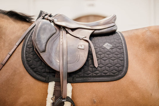Kentucky Horsewear Glitter & Rope Show Jumping saddle pad