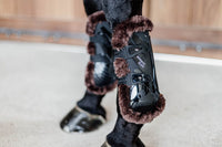 Kentucky Horsewear Vegan Sheepskin Tendon Boots bamboo