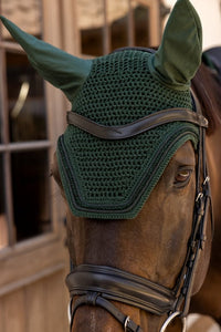 Kentucky Horsewear Fly Veil Wellington Velvet Mini Pearls