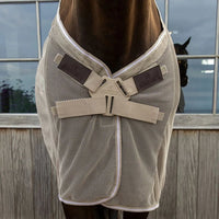 Fly rug with belly cover comfort beige 125-5'9