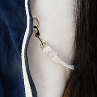 Fleece rug plaited rope 125-5'9