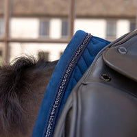 Saddle Pad Velvet Mini Pearls Dressage