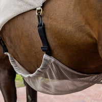 Fly rug with belly cover comfort beige 125-5'9