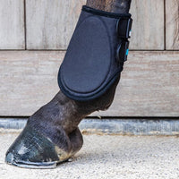 Eventing boots 3 D Air flow skin friendly short hind black full