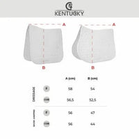 Saddle Pad Velvet Mini Pearls Dressage