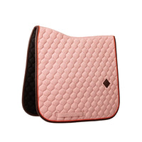 Kentucky Horsewear Saddle Pad Onion Quilt Leather Neon - jumping & dressage available