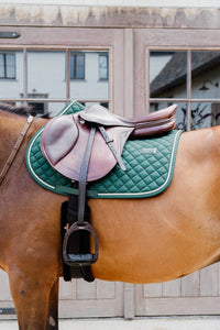 Kentucky Horsewear Saddle Pad Diamond Rope Jumping