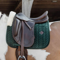 Skin Friendly Saddle Pad Velvet Dressage