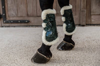 Kentucky Horsewear Vegan Sheepskin Tendon Boots bamboo