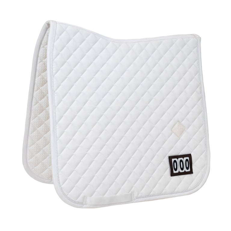 Kentucky Horsewear Saddle Pad diamond competition with numbers - Dressage