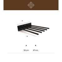 Saddle Pad Holder For 5Pcs Black