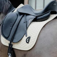 Saddle Pad plaited 3d logo dressage
