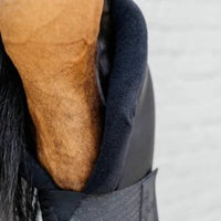 Stable boots PROtect long hind with hook protection black size L