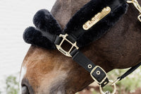 Kentucky Horsewear Nylon Sheepskin Headcollar