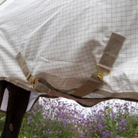 Sweet itch Fly & Summer sheet comfort white/beige 125-5'9