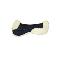 Sheepskin Half Pad Absorb Black Sheepskin Size L