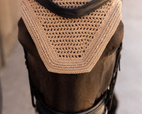 Kentucky Horsewear Fly Veil Wellington Velvet Mini Pearls