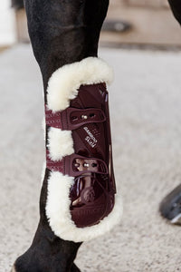 Kentucky Horsewear Vegan Sheepskin Tendon Boots bamboo
