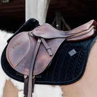 Skin Friendly Saddle Pad Velvet Dressage