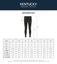 Kentucky Horsewear Mexico Mens Breeches Knee Grip