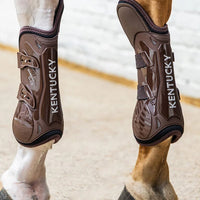 Tendon boots elastic with knee protection L