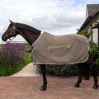 Fly rug with belly cover comfort beige 125-5'9