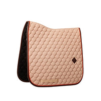 Kentucky Horsewear Saddle Pad Onion Quilt Leather Neon - jumping & dressage available