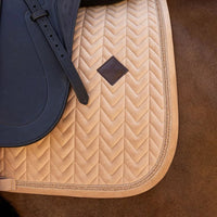 Saddle Pad Velvet Mini Pearls Dressage