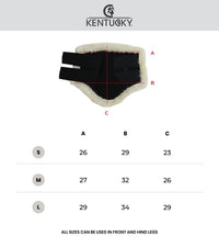 Kentucky Horsewear Brushing Boots Leather