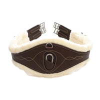 Sheepskin anatomic girth
