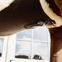 Sheepskin anatomic stud girth