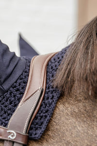 Kentucky Horsewear Fly Veil Wellington Wave