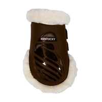 Kentucky Horsewear Vegan Sheepskin Fetlock Boots Elastic