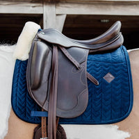 Skin Friendly Saddle Pad Velvet Dressage