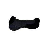 Sheepskin Half Pad Absorb Black Sheepskin Size L