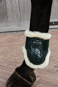 Kentucky Horsewear Vegan Sheepskin young horse fetlock boots