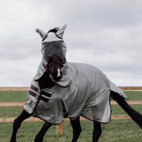 Mesh fly rug classic silver 125-5'9