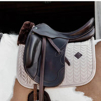 Skin Friendly Saddle Pad Velvet Dressage