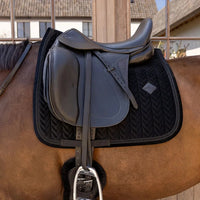 Saddle Pad Velvet Mini Pearls Dressage